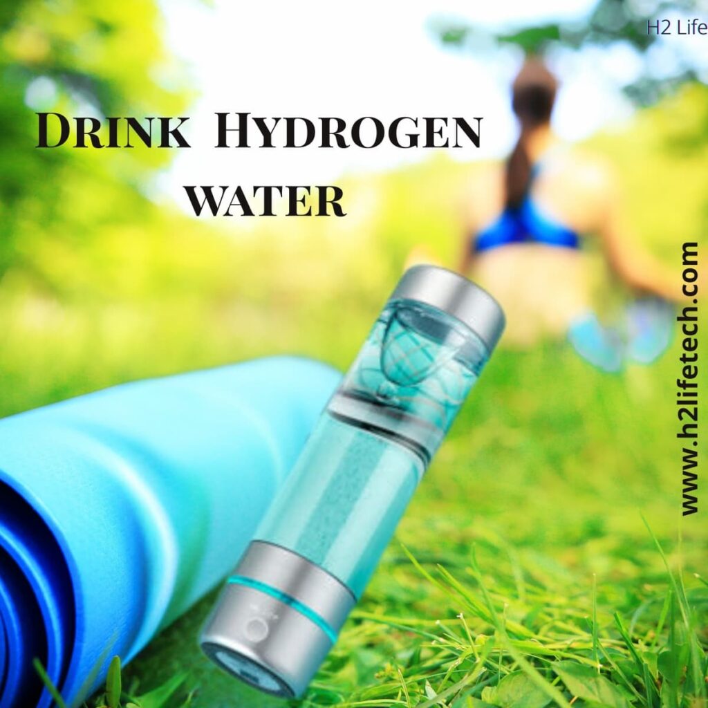 drink pure hydrogen water