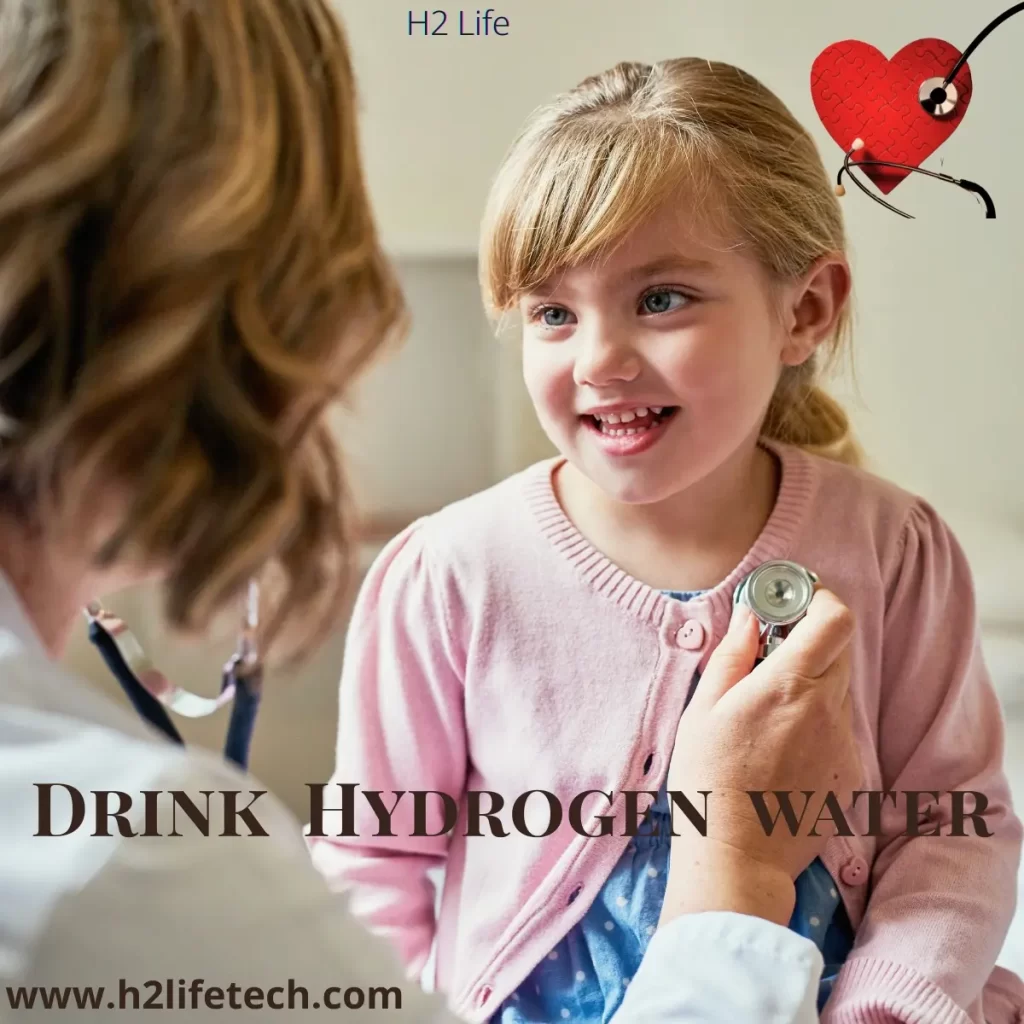 drink hydrogen water for healthy heart