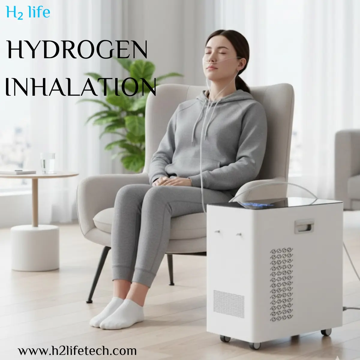 hydrogen Oxygen; Hydrogen Oxygen Machine 3000ml Hydrogen Inhalation Molecular Hydrogen Therapy High-flow Hydrogen Generator SPE PEM Technology Hydrogen Oxygen 2:1 Ratio Athlete Recovery Technology Molecular Hydrogen Anti-Aging HHO Therapy for Athletes Brown's Gas Inhalation