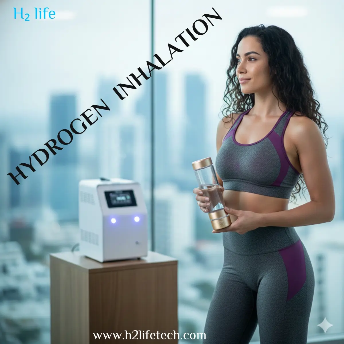 Molecular Hydrogen, Professional comparison of H2Life molecular hydrogen products including high PPB hydrogen water bottle and S90 hydrogen inhalation machine with SPE PEM technology.