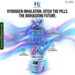 Hydrogen inhalation for health benefits; inhalation